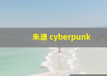 朱迪 cyberpunk